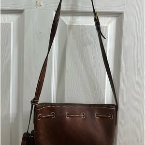 Ralph Lauren Bucket Bag with tassels